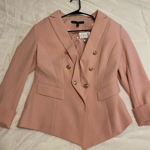 NWT White House Black Market Pink Blazer